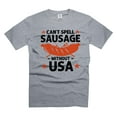 thumbnail image 5 of Funny USA Sausage Shirt Humorous Gifts Funny Saying Shirt 4Th of July Joke Shirt USA Party Shirts (3X-Large Military Green), 5 of 6