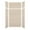 Cashew Subway Tile, variant on Transolid Swkx48367224 Saramar 48" W X 36" D X 96" H Six Panel Shower Wall Kit - Grey