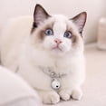 thumbnail image 1 of Collier, Collier pour Chat, Chaîne d'Extension Douce pour Colliers de Chats Collier pour Chat, 1 of 8