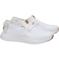 thumbnail image 2 of HEYDUDE Men Sirocco Neutrals Slip-On Mid-Top Sneakers White/White, 8, 2 of 6