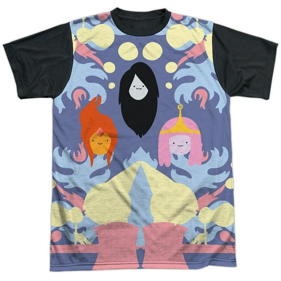Adventure Time Pb, Fp & Marceline Unisex Adult Halloween Costume Sublimated T Shirt