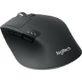 thumbnail image 3 of Logitech M720 Triathlon Multi-Device Wireless Mouse, Bluetooth, USB Unifying Receiver, 1000 DPI, 6 Programmable Buttons, 2-Year Battery, Compatible with Laptop, PC, Mac, iPadOS, 3 of 8