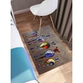 thumbnail image 4 of Banksy Graffiti Rug, Step Rug, Graffiti Rugs, Large Rugs, Colorful Rugs, Banksy Zebra Rug, Cool Rugs, Personalized Gift Rug, Front Door Rug, 5.9'x9.2' - 180x280 cm, 4 of 7