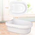 thumbnail image 2 of Lecaung Lavabo iónico para bañera de pies para máquina de desintoxicación iónica, baño de pies, spa de agua y tubo de masaje de pies para baño de pies, remojo o desintoxicación con 100 revestimientos, 2 of 5