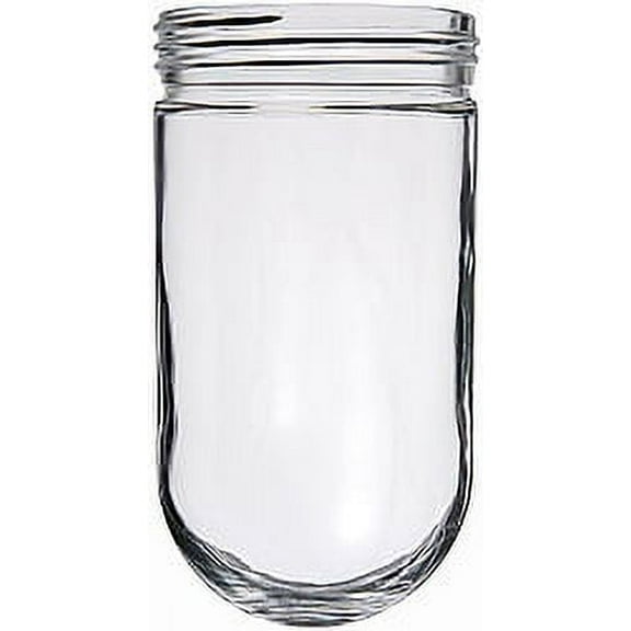 RAB Lighting GL100 100 Series Vaporproof Threaded Glass Globe, 150W Power, Individually Boxed, Clear