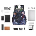thumbnail image 4 of Goofa The Nightmare Before Christmas Pattern School Backpack for Students – Tear-resistant Bag Spacious, Comfortable, and Stylish Backpack with Multiple Pockets, 4 of 7