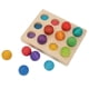 thumbnail image 4 of Juguete para niños pequeños, tablero de clavijas para clasificar colores, tablero de clavijas para clasificar colores, juego de clasificación de colores de madera de primera línea, 4 of 14