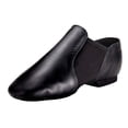 thumbnail image 2 of Zapatos de Jazz Zulema Cuero suave negro 22.5x7.5cm, 2 of 8