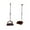 Coffee, variant on MERILER Brooms Indoor 180° Rotatable Standing Storage Buckle Type Broom and Dustpan Set with Scraping Teeth and Scraper Cleaning, Suitable for Home (1x Brooms and Dusts Pans Set)