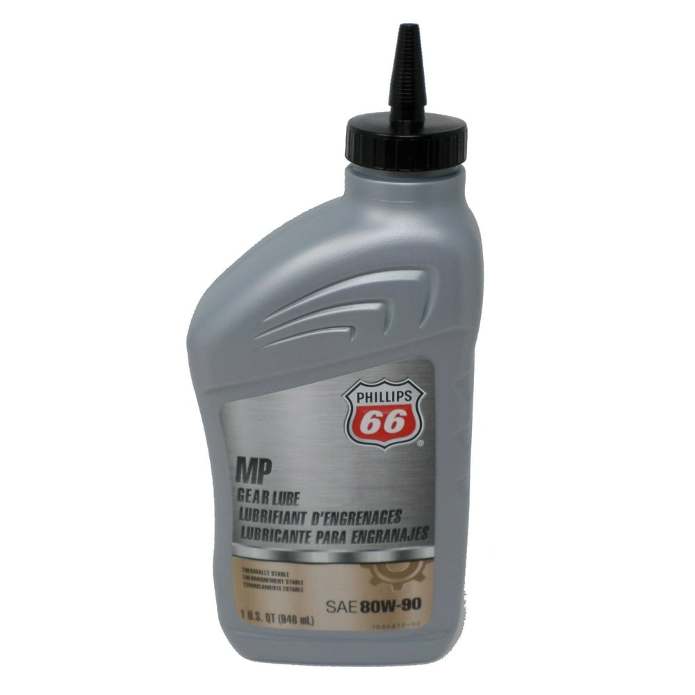 Phillips 66 80W90 MP Gear Oil Quart 1074755