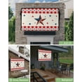 thumbnail image 6 of Outdoor Tv Cover 50 To 55 Inch, Independence Day USA Flag Star Red Plaid Waterproof And Weatherproof Tv Covers Tv Display Protectors For Outside Flat Screen Tv 38x24x4.5In, 6 of 6