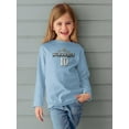thumbnail image 2 of Just Be Royal Stronger Long Sleeve Toddler -Image by Shutterstock,  4 Toddler, 2 of 4