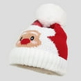 thumbnail image 2 of Christmas Hats for Men and Women Winter Hats for Women Cold Weather New Knit Hat for Winter Christmas Santa Hat Outdoor Warm Woolen Hat, 2 of 6