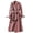 Pink, variant on Drovellove Plus Size Women's Long Sleeve Trench Coat with Belted Waist | Double Breasted Lapel Jacket for Fall Winter Business Professional Wear, Solid Slim Fit Overcoat with Pockets
