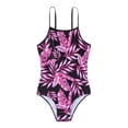 thumbnail image 4 of Traje de Baño de Bikini de Mujer Imprimido Corbata Casual Sexy Dividido de Cintura Alta Conjuntos de Playa, Traje de Baño de Nylon Spandex para la Piscina, el Mar Y las Vacaciones de Verano, 4 of 7