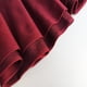 thumbnail image 5 of Falda larga a cuadros con cintura elástica alta para mujer: mezcla de lana, corte acampanado, material de poliéster, tallas S-XXL, abrigada para el invierno, 5 of 7