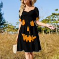 thumbnail image 2 of Halloween Movie Jack-O'-Lantern Sleeveless Dress party dresses woman long dress women, 2 of 6