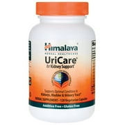 Himalaya UriCare Herbal Supplement, Kidney & Bladder Support, Gluten Free, Vegetarian, 120 Capsules