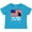 Turquoise, variant on Inktastic Military Uncle is My Hero Us Flag Boys or Girls Baby T-Shirt