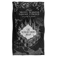 thumbnail image 2 of Harry Potter Black And White Map Officially Licensed Silky Touch Super Soft Throw Blanket 36" x 58", 2 of 6