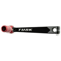 Tusk Folding Shift Lever Black/Red Tip for Honda XR150L 2023-2024