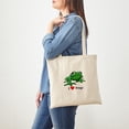 thumbnail image 3 of CafePress - I Love Frogs Tote Bag - Unisex Canvas Tote Bag, Beige, 1-Piece, 3 of 6