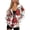 Christmas Poinsettia, variant on HELLHERO Christmas Poinsettias with Snow Womens Zip Up Hoodies Stretchy with Practical Front Pockets Polyester Fabric Hooded Jacket for Fall Vacation