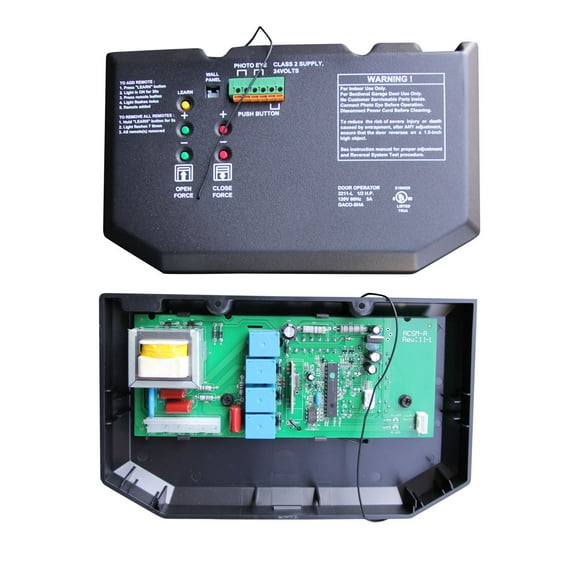 GarageDoorProject Model 415 Guardian Logic Board Professional-Grade Logic Board Replacement & End Panel GUAT330 Replacement GarageDoorProject | 100% OEM | US Vendor