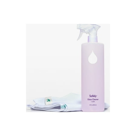 Safely Glass Cleaner, Ammonia-Free Glass Cleaner, Calm Scent, 28 fl oz