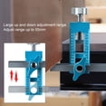 thumbnail image 3 of Cabinet Door Installation Positioner, Accurate Scale Leveler Stable Aluminium Alloy Cabinet Door Position Tool Effort Saving with Rubber Pads for Closet, 3 of 7