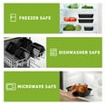 thumbnail image 6 of TINANA Meal Prep Containers with Lids: 50 Pack Plastic Containers,32 oz Meal Prep Lunch Box, Take Out Containers,Food Storage Bento Box,Microwavable Freezer Safe, 6 of 6