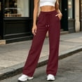 thumbnail image 2 of Viadha Womens Sweatpants with Pockets Fall Fashion 2026 Baggy Joggers Workout Lounge Lightweight Comfy High Waisted Elastic Waist Drawstring Athletic Sweat Pants, 2 of 9