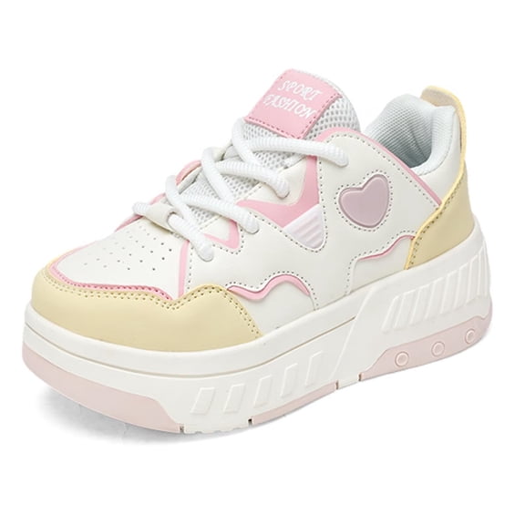 Yiomxhi Kids Roller Shoes, Girls Boys Sneakers with Wheels, Become Sport Sneaker for Birthday Christmas Children Gift, Adjustable Roller Skates Suitable for School Outdoor