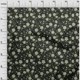 thumbnail image 3 of oneOone Polyester Spandex Olive Green Fabric Floral Sewing Material Print Fabric By The Yard 56 Inch Wide, 3 of 5