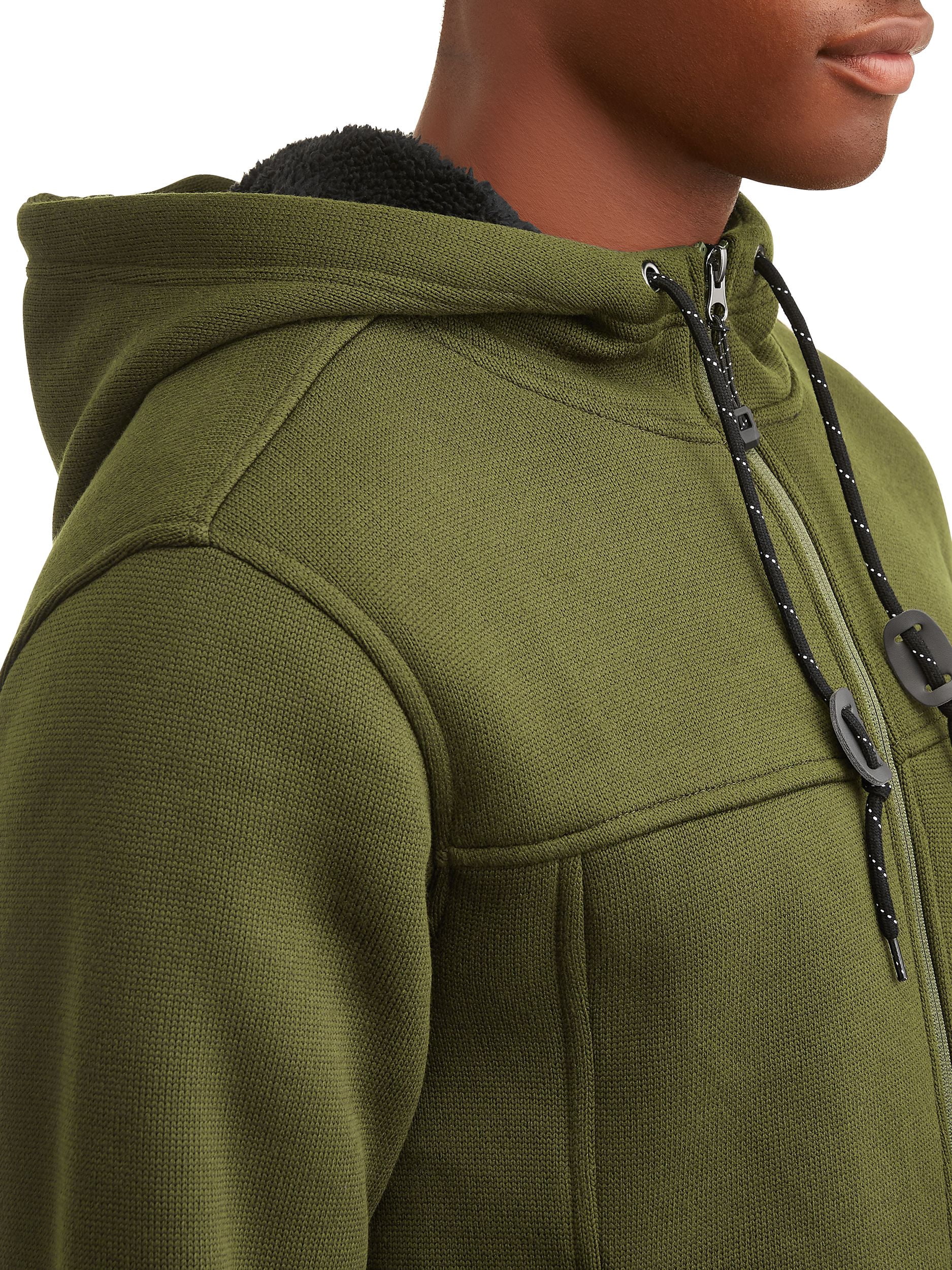 Full Zip Sherpa Sweater Fleece 