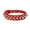 Red, variant on Punk Style Leather Round Defence Pet Collar, Cold Nail Dog Collar for Durable Protection and Unique Fashion