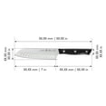 thumbnail image 3 of Henckels International Solution 7-inch Hollow Edge Santoku Knife, 3 of 3