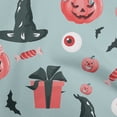 thumbnail image 1 of oneOone Polyester Spandex Dusty Blue Fabric Halloween Craft Projects Decor Fabric Printed By The Yard 56 Inch Wide, 1 of 4
