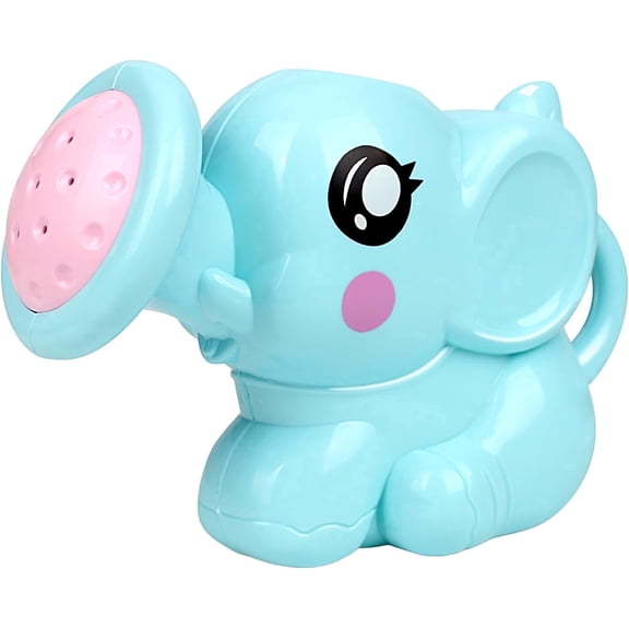 Elephant Watering Kids - Interactive Garden Pitcher Toy for Tender Plants, Lawn Balcony Yard Home Bath Play, Family Fun, Easy Outdoor Travel Use, Kid Friendly Watering Tool - Blue