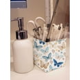 thumbnail image 5 of 2 Compartments Ceramic Pencil Pen Holder Cup,Desk Accessories Holder,Makeup Brush Storage Organizer,Modern Design Desktop Stationery Organizer for Office School Home Supplies, 5 of 7