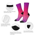 thumbnail image 4 of Balery Light Purple Glitter Calcetas Largas con Estampado para Hombre y Mujer – Suaves y Transpirables, Talla Única (US 5-11), 4 of 6