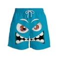 thumbnail image 3 of uublik Mens Swimsuit Shorts Swim Trunks Quick Dry Surfing Beach Shorts Drawstring Funny Sports Shorts Blue, 3 of 4