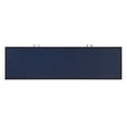 thumbnail image 6 of 62.2" Four-Door Sideboard, Distinctive Sideboard Cabinet with Metal and Cross-Leg Design, Modern Buffet Cabinet Suitable for Living Rooms, Entrance & Study, Navy Blue, 6 of 9