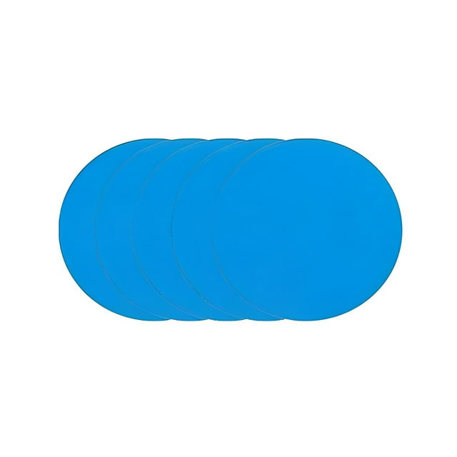 Youkk Self-Adhesive Repair Patch Round Swimming Pool Liner Patches Waterproof Rubber Inflatable Boats Stickers for Outdoor Round/5pcs