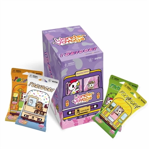 KAYOU tokidoki - Wonder Voyage Collection Cards - Roaming Edition - Display