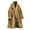 Coffee*1, variant on Army Green Winter Pea Coat for Men Casual Lapel Neck Double Breasted Overcoat Warm Oversized Trench Jacket Coat with Belt,M