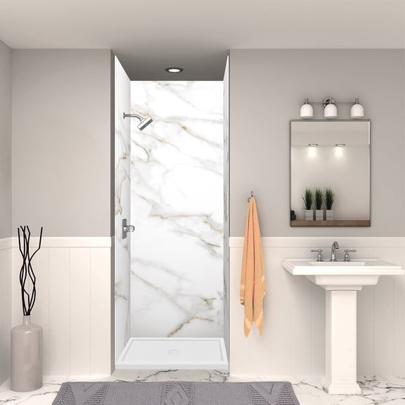 Transolid FSL3636C-01 Fsl-Series 36" X 36" Square Shower Base - White