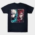 thumbnail image 3 of Vintage Jujutsu Kaisen Gojo And Sukuna Energy Clash T-Shirt Sizes S-5Xl GooGate, 3 of 5