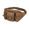 thumbnail image 2 of EQWLJWE Housse de Valise Liquidation, Sac Banane Tactique Extérieur Hommes Grande Capacité Sac Banane Imperméable Cyclisme Voyage Course Sac de Poitrine Multifonction, 2 of 6