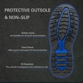 thumbnail image 7 of GIEESHIELD Men's Rubber Work Boots with Steel Toe & Shank, Waterproof & Anti-Slip, 6mm Neoprene, Durable Rubber Boot for Construction, Farming, Manufacturing, Size 8, 7 of 7